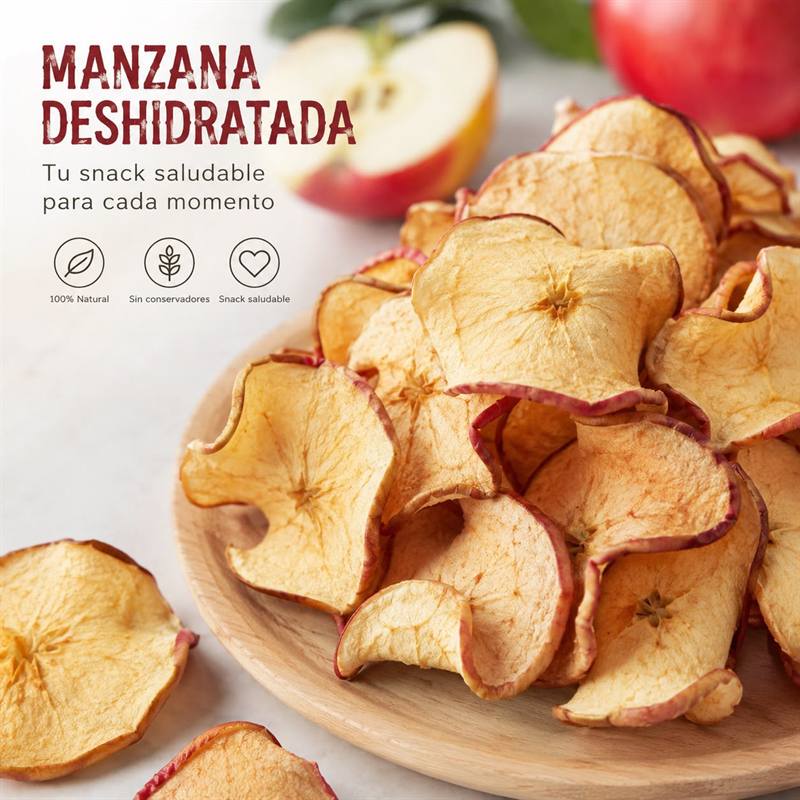 Manzana deshidratada